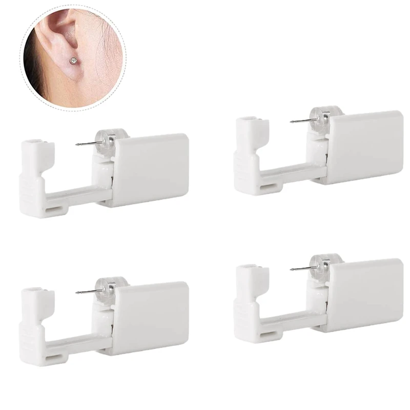 4 Pcs Disposable Sterile Ear Piercing Organ Unit Tool with Ear Stud Asepsis Pierce Kit
4 Pcs Disposable Sterile Ear Piercing Organ Unit Tool with Ear Stud Asepsis Pierce Kit
