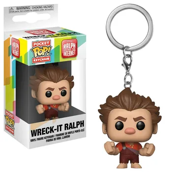 FUNKO POP Pocket Pop Keychain Official Wreck-It Ralph Anime Movie Action Figures Gifts Collection Toys for Boy Children Kids 
FUNKO POP Pocket Pop Keychain Official Wreck-It Ralph Anime Movie Action Figures Gifts Collection Toys for Boy Children Kids