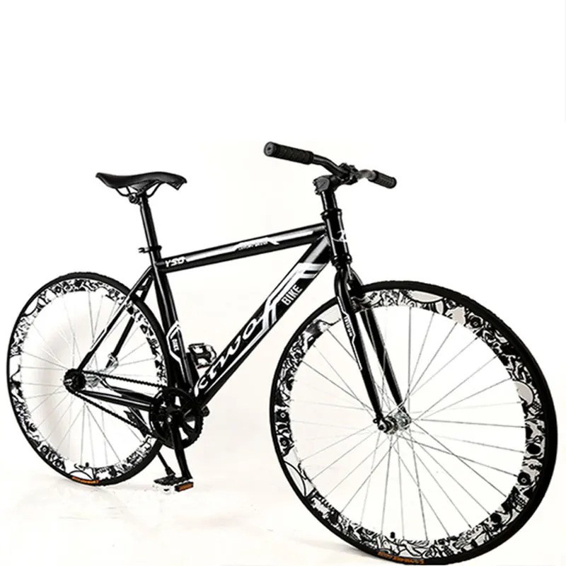 Best Bicycle Road Bike New Fixed Gear Muscle Frame Bending Adult Racing 26 Inch Single Speed 60 Knife Wheel 13