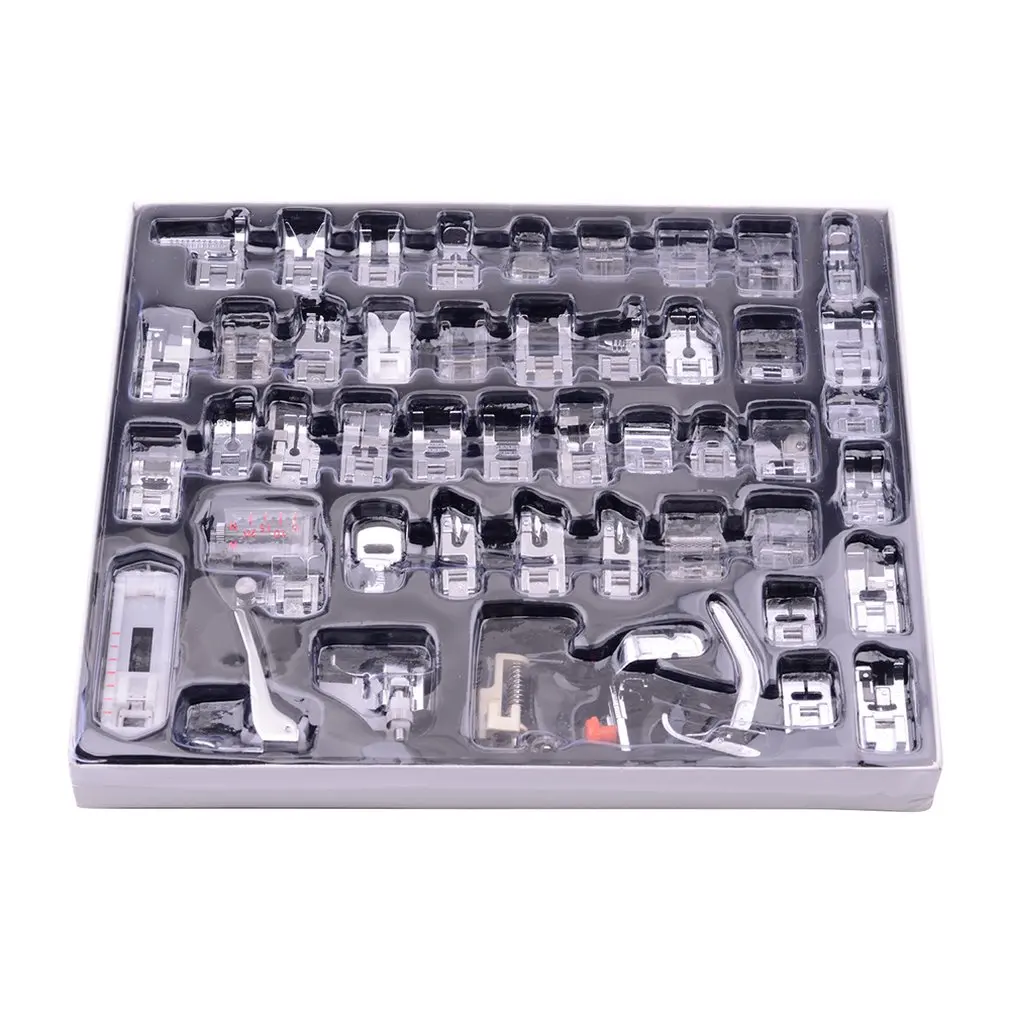 DN00300 Household Sewing Machine Presser Foot Multi-function Sewing Accessories Presser Foot Set Combination
DN00300 Household Sewing Machine Presser Foot Multi-function Sewing Accessories Presser Foot Set Combination