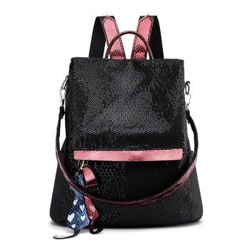 HGCBB 15L Sequins Nylon Backpack Women 2020 Fashion Travel Backpacks Bag for Teens Teenage Girls Unique Back Pack Black Femme
HGCBB 15L Sequins Nylon Backpack Women 2020 Fashion Travel Backpacks Bag for Teens Teenage Girls Unique Back Pack Black Femme