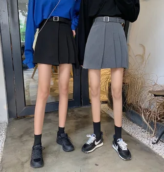 Ins Super Fire Skirt Women's A-line Autumn New Retro High Waist Pleated Skirt Students' Light Proof Wrap Hip Skirt 
Ins Super Fire Skirt Women's A-line Autumn New Retro High Waist Pleated Skirt Students' Light Proof Wrap Hip Skirt