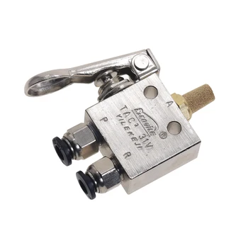 TAC2-31V Mechanical Valve 1/8" Thread 2 Position 3 Way Spring Return Lever Air Pneumatic switch
TAC2-31V Mechanical Valve 1/8" Thread 2 Position 3 Way Spring Return Lever Air Pneumatic switch