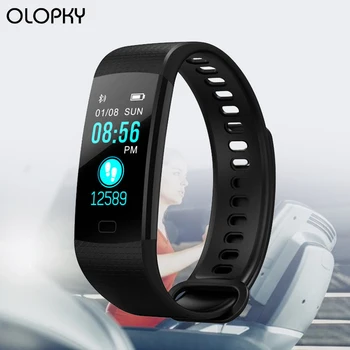Fitness Bracelet Waterproof Smart Wristbands Heart Rate Monitor Blood Pressure Fitness Tracker Smart Bracelet Color Screen Band
Fitness Bracelet Waterproof Smart Wristbands Heart Rate Monitor Blood Pressure Fitness Tracker Smart Bracelet Color Screen Band