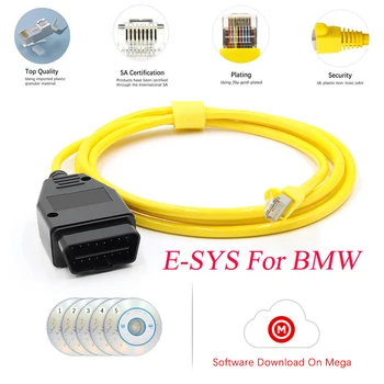 ESYS ENET Cable For BMW F-serie Refresh Hidden Data E-SYS ICOM Coding ECU Programmer OBD OBD2 Scanner Car Diagnostic Auto Tool
ESYS ENET Cable For BMW F-serie Refresh Hidden Data E-SYS ICOM Coding ECU Programmer OBD OBD2 Scanner Car Diagnostic Auto Tool