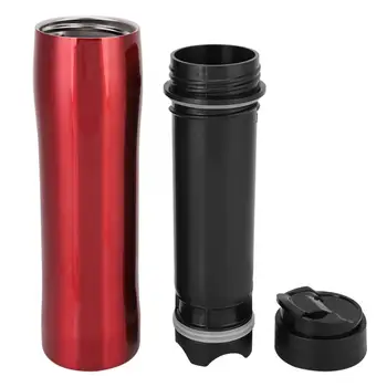 Coffee Maker Pot Bottle with Portable Pressure Filter Outdoor Office Stainless Steel
Coffee Maker Pot Bottle with Portable Pressure Filter Outdoor Office Stainless Steel