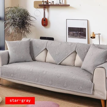 Cotton Sofa Covers for Living Room Quilting Four Season Sofa Towel Durable Home Dust Cloak
Cotton Sofa Covers for Living Room Quilting Four Season Sofa Towel Durable Home Dust Cloak