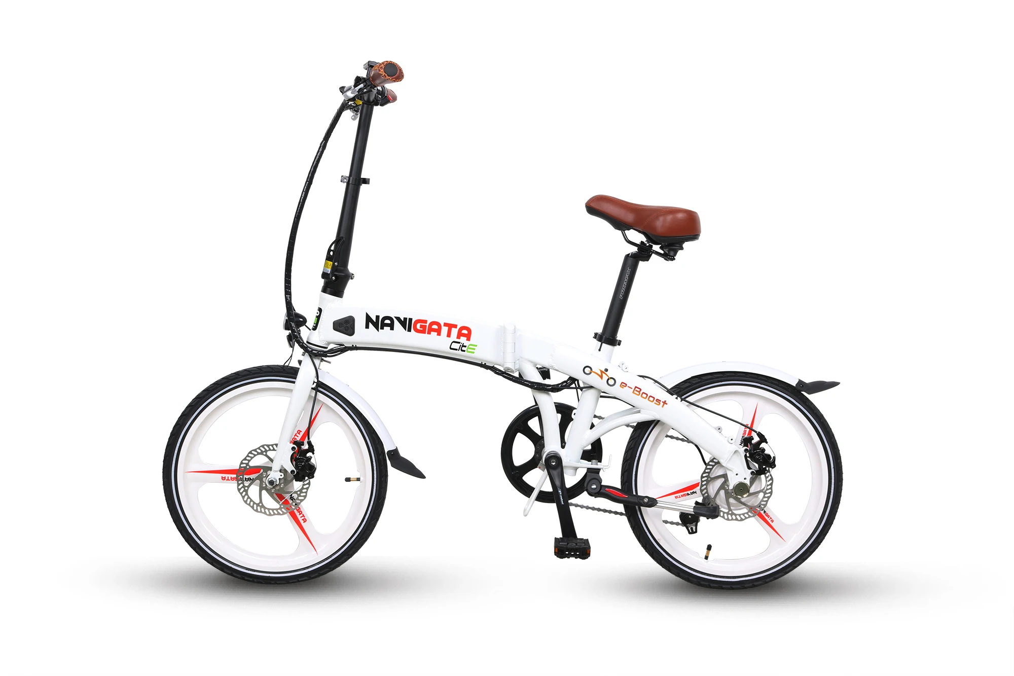 Perfect 2019 Sobowo CF46 20*1.75 inch three knife integrated wheel high quality folding electric bicycle 0
