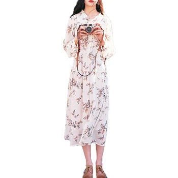 Autumn Warm Womens V-neck Boho Floral Dress Lady Party Beach Casual Loose Long Maxi Dress Fashion Boho Floral Long Sleeve Dress
Autumn Warm Womens V-neck Boho Floral Dress Lady Party Beach Casual Loose Long Maxi Dress Fashion Boho Floral Long Sleeve Dress