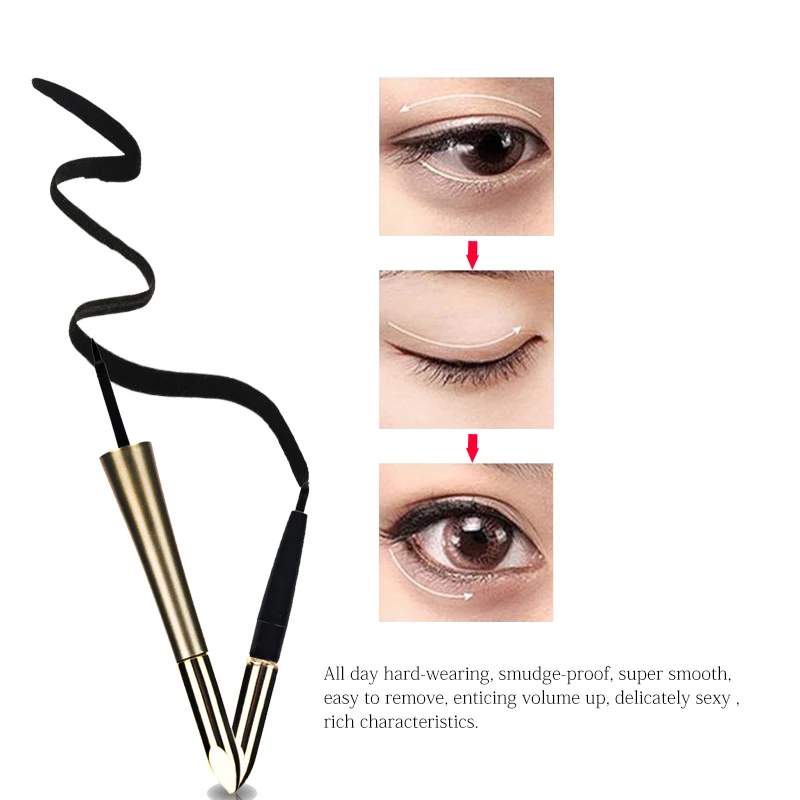 2 In 1 Liquid Black Eyeliner Pen Eyes Waterproof Microblading Eye Liner Pen Makeup Crayon for Eyeshadow TSLM2
2 In 1 Liquid Black Eyeliner Pen Eyes Waterproof Microblading Eye Liner Pen Makeup Crayon for Eyeshadow TSLM2