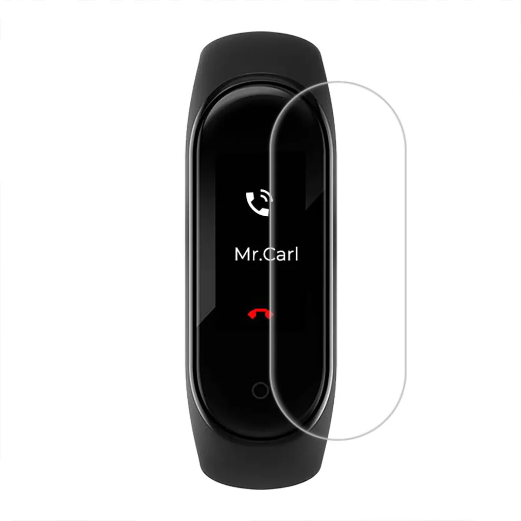 Защитная пленка для экрана смарт часов OMESHIN Xiaomi Mi Band 4 мягкая против царапин