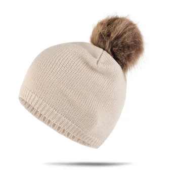 Winter Hat Women Real Fur Pom Pom Hat Cotton Knitted Hats Double Cloth Warm Beanies Hat Lady Fashion Ski Caps
Winter Hat Women Real Fur Pom Pom Hat Cotton Knitted Hats Double Cloth Warm Beanies Hat Lady Fashion Ski Caps