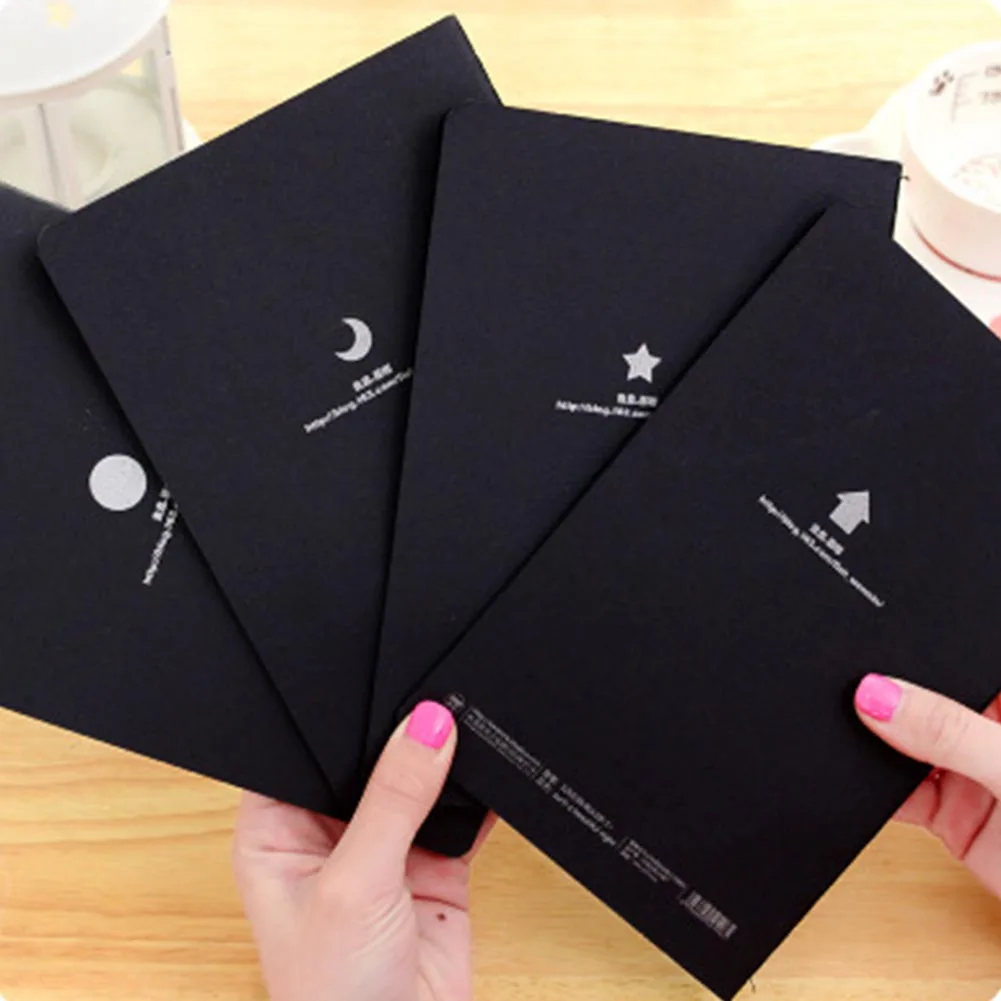 New Sketchbook Diary for Drawing Painting Graffiti Soft Cover Black Paper Sketch Book Notebook Office School Supplies Gift
New Sketchbook Diary for Drawing Painting Graffiti Soft Cover Black Paper Sketch Book Notebook Office School Supplies Gift
