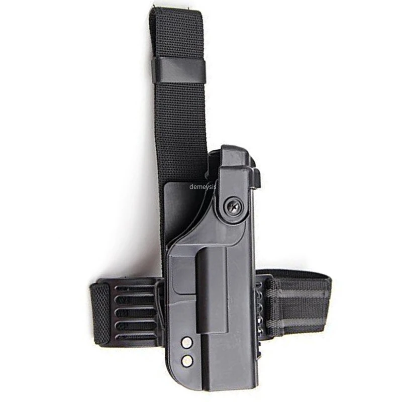 Tactics Hunting Pistol Gun Holster Drop Leg Thigh Glock Holster Military Combat Gun Pouch for Glock 17 18 19 22 23
Tactics Hunting Pistol Gun Holster Drop Leg Thigh Glock Holster Military Combat Gun Pouch for Glock 17 18 19 22 23