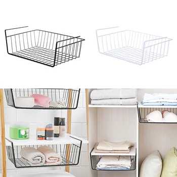 Kitchen Storage Bin Under Shelf Wire Metal Rack Cabinet Basket Iron Storage Tableware Cup Organizer Holder Stand Tools Hanging
Kitchen Storage Bin Under Shelf Wire Metal Rack Cabinet Basket Iron Storage Tableware Cup Organizer Holder Stand Tools Hanging