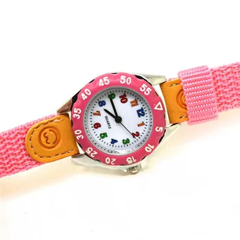 Cute Boys Girls Quartz Watch Kids Children's Fabric Strap Student Time Clock Wristwatch Gifts S55
Cute Boys Girls Quartz Watch Kids Children's Fabric Strap Student Time Clock Wristwatch Gifts S55