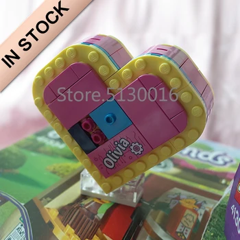 In stock 11192 Olivia's Heart Box 85cs Building Blocks Compatible with 41357 Bricks Girl friends
In stock 11192 Olivia's Heart Box 85cs Building Blocks Compatible with 41357 Bricks Girl friends