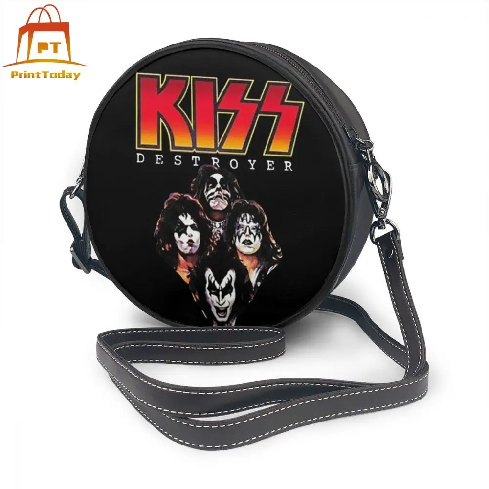 Kiss Shoulder Bag Destroyer 3 Leather Bag Teenage Trendy Women Bags Print High quality Crossbody Multi Pocket Travel Round Purse
Kiss Shoulder Bag Destroyer 3 Leather Bag Teenage Trendy Women Bags Print High quality Crossbody Multi Pocket Travel Round Purse
