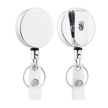 10Pcs Retractable Badge Holder Heavy Duty Badge Reels ID Holder Key Chain Reinforced ID Card Key Card Work Badge Clips
10Pcs Retractable Badge Holder Heavy Duty Badge Reels ID Holder Key Chain Reinforced ID Card Key Card Work Badge Clips