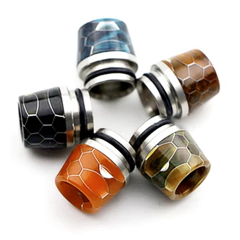 810 Stainless Steel Resin Wire Bore Drip Tip Drip Nozzle Mouthpiece for V12 Prince Atomizer Vape Tank Electronic Cigarette Ac
810 Stainless Steel Resin Wire Bore Drip Tip Drip Nozzle Mouthpiece for V12 Prince Atomizer Vape Tank Electronic Cigarette Ac