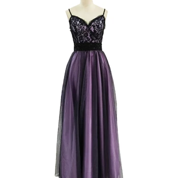 Evening Dress Long Gowns A-Line Sweetheart Floor-Length Spaghetti Straps Tulle Prom Dresses with Lace/Beading/Sashes
Evening Dress Long Gowns A-Line Sweetheart Floor-Length Spaghetti Straps Tulle Prom Dresses with Lace/Beading/Sashes