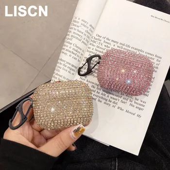 Rhinestone Diamond EarPhone Cover For Apple AirPods 3 Pro Glitter Shockproof Protective Headset Case With hook For Air Pods Pro
Rhinestone Diamond EarPhone Cover For Apple AirPods 3 Pro Glitter Shockproof Protective Headset Case With hook For Air Pods Pro
