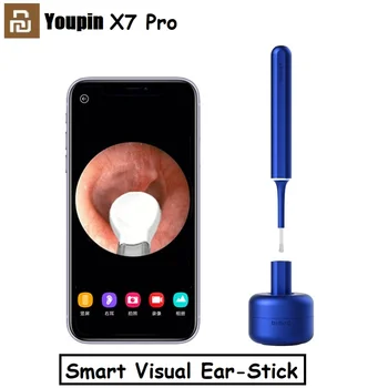 

Youpin Bebird Smart Visual Ear Stick X7 Pro In-Ear Cleaning Endoscope 300W Mini Camera Otoscope Borescope Ear Picker Tool Set