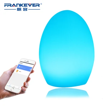 FrankEver Egg-Shaped Smart WIFI Voice Control Bulb 1.5W Bedroom Bedside Lamp Compatible with Alexa google home 
FrankEver Egg-Shaped Smart WIFI Voice Control Bulb 1.5W Bedroom Bedside Lamp Compatible with Alexa google home
