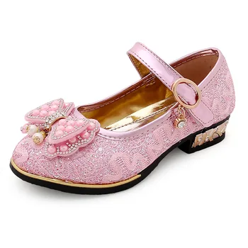 Kids Princess Shoes 2020 New Mary Jane Girls Dance Shoes Fashion Low Heel Adorable Bows Casual Party Dress Children Shoe
Kids Princess Shoes 2020 New Mary Jane Girls Dance Shoes Fashion Low Heel Adorable Bows Casual Party Dress Children Shoe