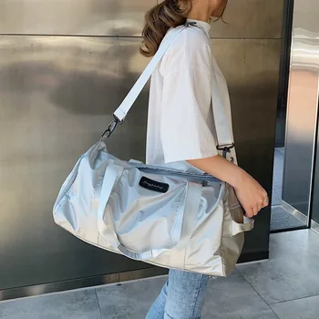 New Shoe Compartment Gym Bag Multifunction gray Pink Women Fitness Training Sac De Sport Yoga Nylon Waterproof Travel Handbag
New Shoe Compartment Gym Bag Multifunction gray Pink Women Fitness Training Sac De Sport Yoga Nylon Waterproof Travel Handbag
