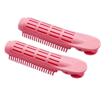 

2pcs Hairdressing Roller Curler Root Volumizing Hair Sleeping Charming Wave Fluffy Clips Solid No Heat Styling Tools Wedding