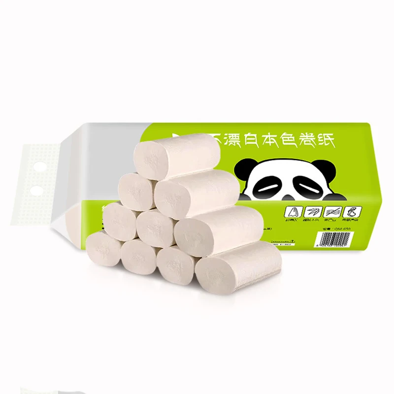 10 Rolls Natural Bamboo Toilet Paper 4Ply Bulk Tissue Bathroom Toilet Soft Skin-friendly Toilet Tissue
10 Rolls Natural Bamboo Toilet Paper 4Ply Bulk Tissue Bathroom Toilet Soft Skin-friendly Toilet Tissue
