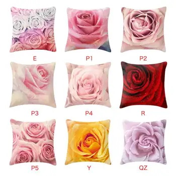 Rose Polyester Sofa Pillowcase Valentine's Day Throw Pillows Case Decorative Cushion Cover Pillowcase Home Decor 45x45cm1
Rose Polyester Sofa Pillowcase Valentine's Day Throw Pillows Case Decorative Cushion Cover Pillowcase Home Decor 45x45cm1