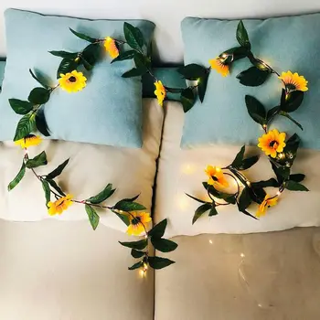 30 LEDs Sunflower String Light Refresh Vibrant Decorative Lamp Home Party Decor NEW
30 LEDs Sunflower String Light Refresh Vibrant Decorative Lamp Home Party Decor NEW