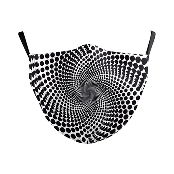 Elifemis Op Art Printing Mouth Mask Washable Fabric Half Face Masks Reusable with Adjustable Ear loop Dust Protective
Elifemis Op Art Printing Mouth Mask Washable Fabric Half Face Masks Reusable with Adjustable Ear loop Dust Protective
