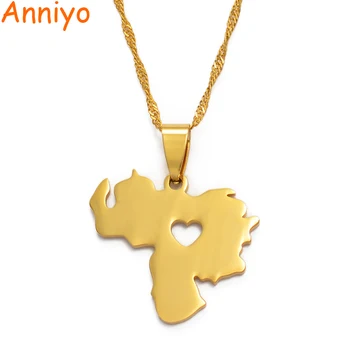 Anniyo Two Model of Venezuela Map Pendant Necklace for Women Gold Color Jewelry Venezuelan Items #005721
Anniyo Two Model of Venezuela Map Pendant Necklace for Women Gold Color Jewelry Venezuelan Items #005721