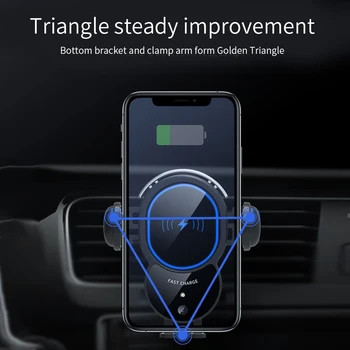 Car Wireless Charger Rotatable Intelligent Multiple Protection Universal Infrared Sensor Full Automatic Phone Holder Shockproof
Car Wireless Charger Rotatable Intelligent Multiple Protection Universal Infrared Sensor Full Automatic Phone Holder Shockproof