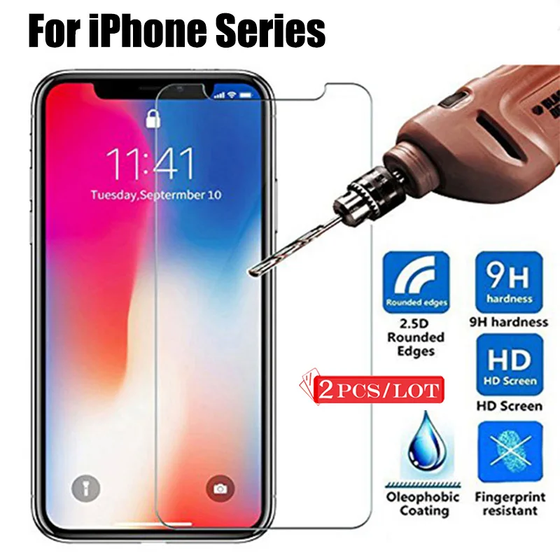 2PCS 9H HD Tempered Glass For iPhone X XS 11 Pro Max XR Screen Protector Protective Glass on iphone X 11 Pro Glas Toughened Film
2PCS 9H HD Tempered Glass For iPhone X XS 11 Pro Max XR Screen Protector Protective Glass on iphone X 11 Pro Glas Toughened Film