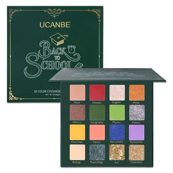 UCANBE Back To School Eye Shadow Palette Colorful Eyes Makeup 16 Colors Pressed Glitter Shimmer Matte Eyeshadow Pigment Cosmetic
UCANBE Back To School Eye Shadow Palette Colorful Eyes Makeup 16 Colors Pressed Glitter Shimmer Matte Eyeshadow Pigment Cosmetic