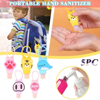 5pcs Travel Essentials Simple And Convenient Squeeze Container 30ml Children's Mini Animal Cartoon Pattern Hand Sanitizer Set
5pcs Travel Essentials Simple And Convenient Squeeze Container 30ml Children's Mini Animal Cartoon Pattern Hand Sanitizer Set