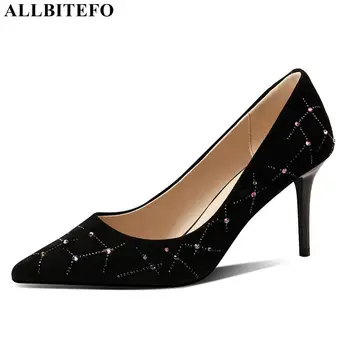 ALLBITEFO hot sale fashion rhinestone flock sexy high heels wedding woemn shoes thin heels office ladies shoes women heels
ALLBITEFO hot sale fashion rhinestone flock sexy high heels wedding woemn shoes thin heels office ladies shoes women heels