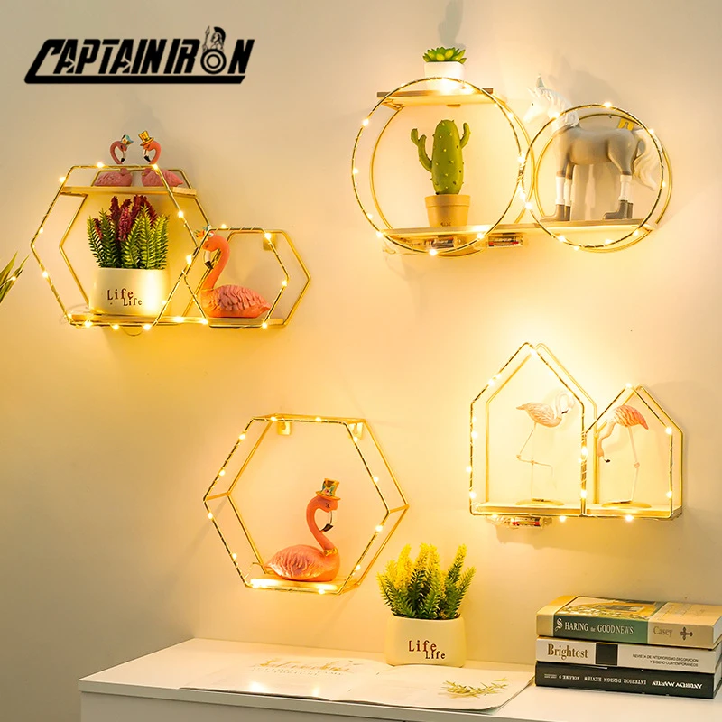 CAPTAINIRON Metal Docorative Wall Shelves Iron Circle Wall Hanging Storage Shelf Scandinavian Style Home Decor Decoracion Hogar
CAPTAINIRON Metal Docorative Wall Shelves Iron Circle Wall Hanging Storage Shelf Scandinavian Style Home Decor Decoracion Hogar