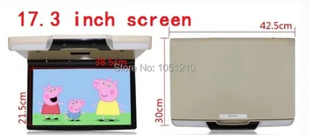 ouchuangbo Car Roof Mounted Overhead Flip Down for 17.3 inch monitor with 1920x1080 android 9.0 system 2GB RAM 32GB ROM
ouchuangbo Car Roof Mounted Overhead Flip Down for 17.3 inch monitor with 1920x1080 android 9.0 system 2GB RAM 32GB ROM