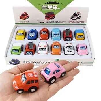 Kuulee A Set of 12 PCS Kid Alloy Car Mini Cartoon Vehicle Children Hand Hold Pocket Toy
Kuulee A Set of 12 PCS Kid Alloy Car Mini Cartoon Vehicle Children Hand Hold Pocket Toy