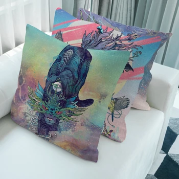 Fuwatacchi Second Element Cushion Cover Monster Pattern Throw Pillow Covers for Couch/Car Home Decor Pillowcase 45x45cm
Fuwatacchi Second Element Cushion Cover Monster Pattern Throw Pillow Covers for Couch/Car Home Decor Pillowcase 45x45cm