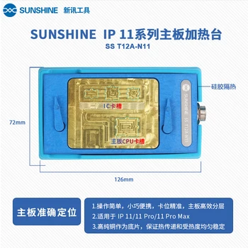 SS-T12A For IPHONE X Layered Heating Platform for All-round Motherboard X/XS/XSM/CPU/F Replacement constant temperature handle
SS-T12A For IPHONE X Layered Heating Platform for All-round Motherboard X/XS/XSM/CPU/F Replacement constant temperature handle