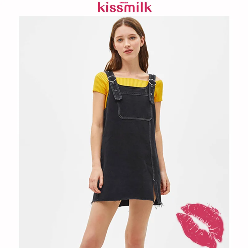 Yushoukuan kisilk Spring Large Size New Style Black And White with Pattern Buckle Design Fat Mm Cowboy Casual Youth Suspender Sk
Yushoukuan kisilk Spring Large Size New Style Black And White with Pattern Buckle Design Fat Mm Cowboy Casual Youth Suspender Sk