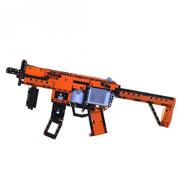 NEW Upgrade Electric Motor Power Toys Gun Fit logos Technic MOC-29369 MP5 Submachinegun Model Building Block Brick Boys DIY Toys
NEW Upgrade Electric Motor Power Toys Gun Fit logos Technic MOC-29369 MP5 Submachinegun Model Building Block Brick Boys DIY Toys