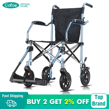 Cofoe foldable Wheelchair Four-wheels Aluminum alloy for lower limb disability Manual wheelchair for older people walking tools
Cofoe foldable Wheelchair Four-wheels Aluminum alloy for lower limb disability Manual wheelchair for older people walking tools