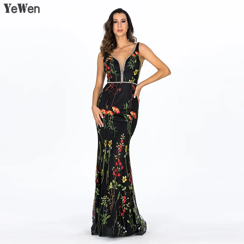 Black Printing Deep V Condole belt Sexy Backless Lace Flower Evening Dress Formal Wrap Spagheti Strap Vintage Prom Gown LT3243
Black Printing Deep V Condole belt Sexy Backless Lace Flower Evening Dress Formal Wrap Spagheti Strap Vintage Prom Gown LT3243